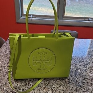 Tory Burch Vibrant Green Tote
